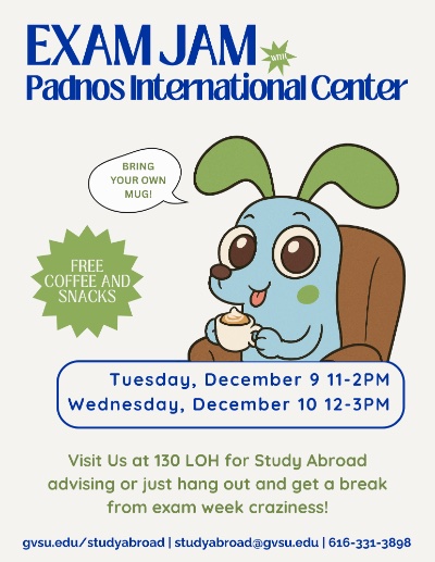 Exam Jam with the Study Abroad Office